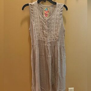 Johnny Was Floral Embroidered dress